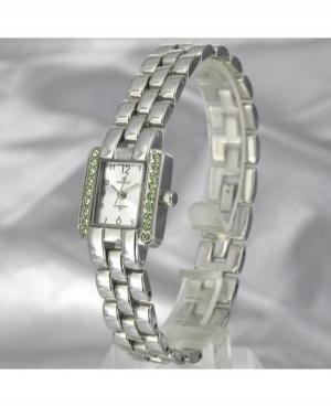 Women Fashion Quartz Analog Watch PERFECT PRF-K09-019 Silver Dial 31mm