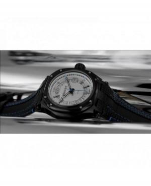 Men Fashion Swiss Quartz Analog Watch BISSET BSCD25BISD05BX White Dial 46mm