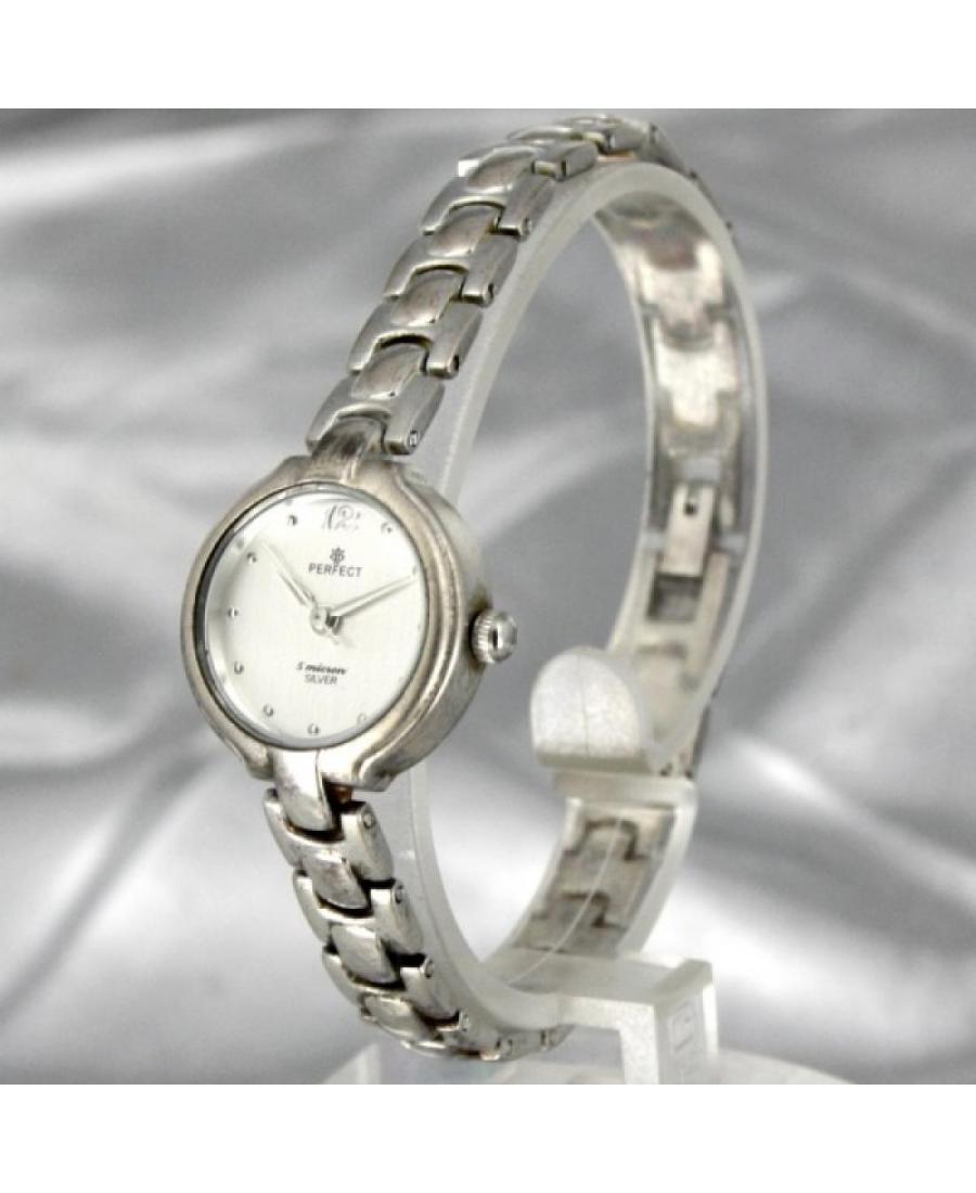 Женские Классические Кварцевый Аналоговый Часы PERFECT PRF-K09-003 Серый Dial 21.4mm