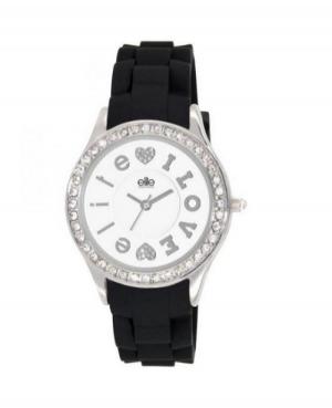 Kobiety Moda kwarcowy analogowe Zegarek E53409-203 Biały Dial 36mm