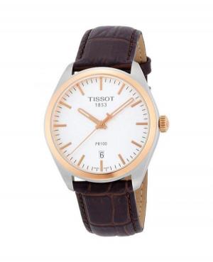 Men Swiss Classic Quartz Watch Tissot T101.410.26.031.00 White Dial