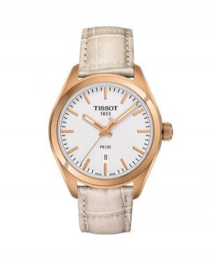 Women Swiss Classic Quartz Watch Tissot T101.210.36.031.00 White Dial
