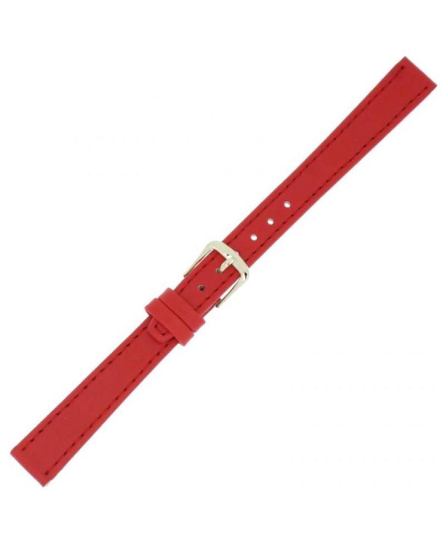 Watch Strap OSIN PA40.6C.12.Y Skóra Skórzany Różowy 12 mm
