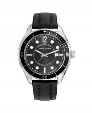 Mężczyźni sportowy kwarcowy analogowe Zegarek PIERRE CARDIN PC107161F01 Czarny Dial 44mm