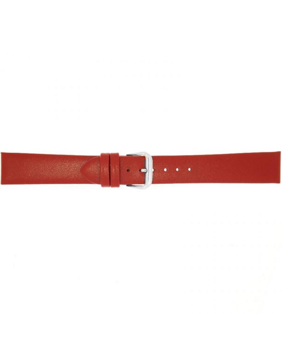 Watch Strap CONDOR Calf Leather Strap 241R.06.20.W Red 20 mm