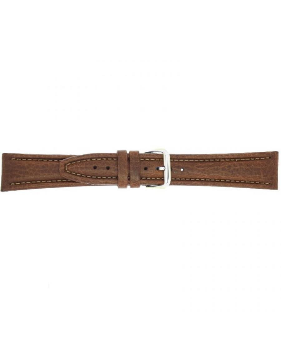 Watch Strap CONDOR Padded Calf Extra Long 062L.02.24.W Brown 24 mm