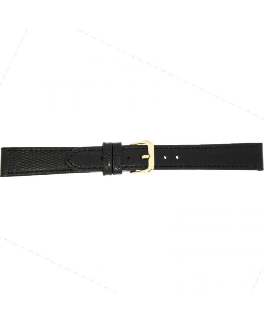 Ремешок для часов CONDOR Lizard Grain Strap 177R.01.16.Y Кожа Чёрный 16 mm