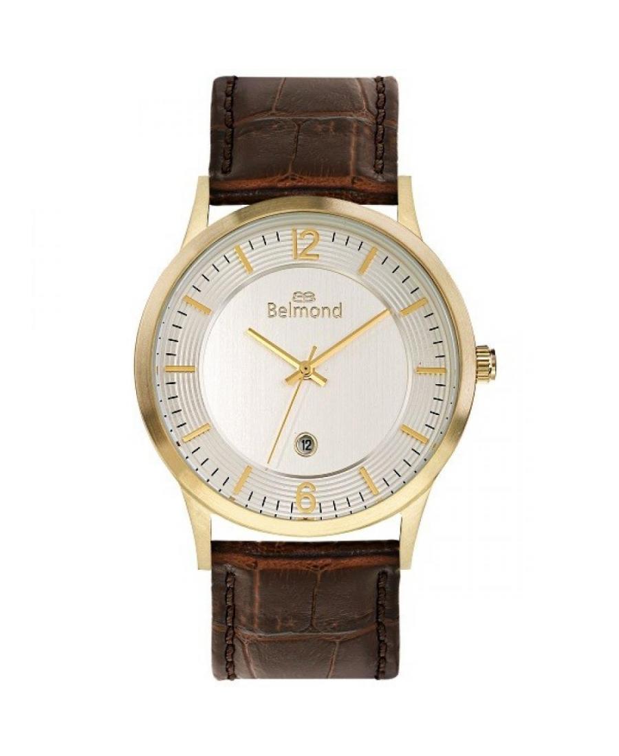 Men Fashion Quartz Watch Belmond KNG494.132 Silver Dial