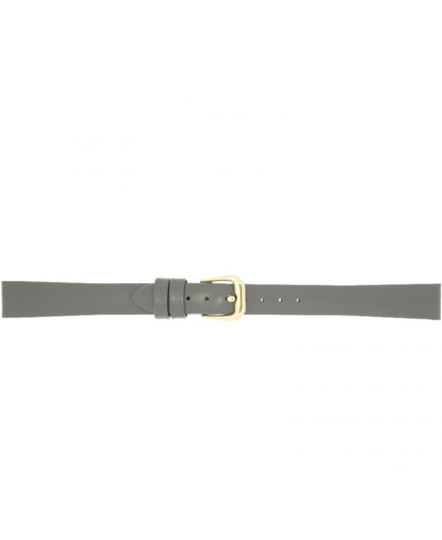 Watch Strap CONDOR Calf Leather 241R.07.14.Y Gray 14 mm