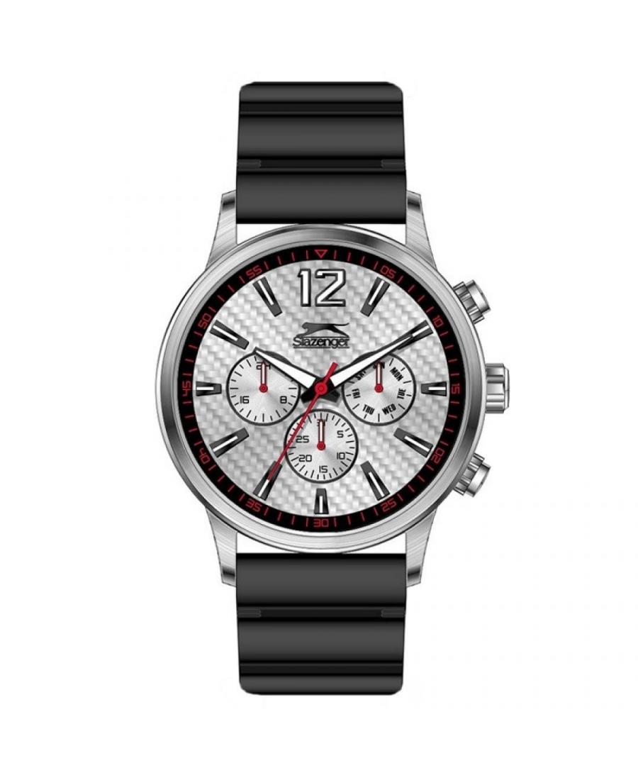 Men Fashion Quartz Watch Slazenger SL.9.6022.2.04 Silver Dial
