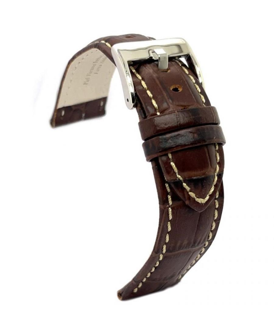 Watch Strap Diloy 378EA.30.2 Brown 30 mm