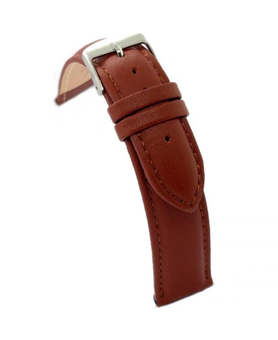 Watch Strap Diloy 302.18.8 Brown 18 mm