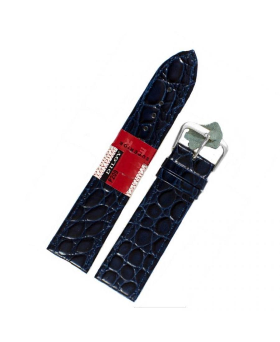Watch Strap Diloy P209.22.5 Blue 22 mm