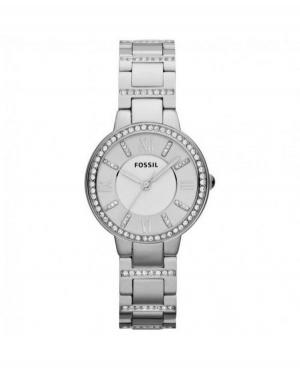 Women Fashion Quartz Analog Watch FOSSIL ES3282 Silver Dial 30mm