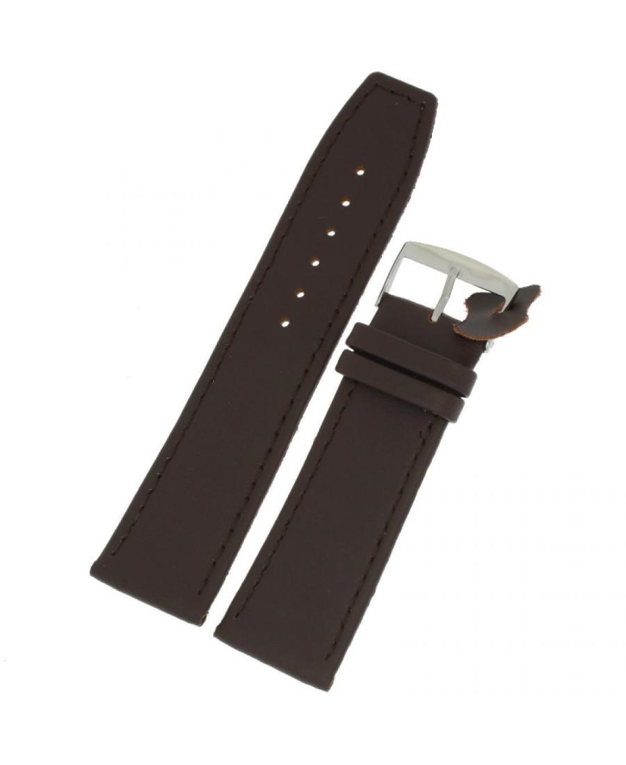 Watch Strap Diloy 366.24.2 Brown 24 mm