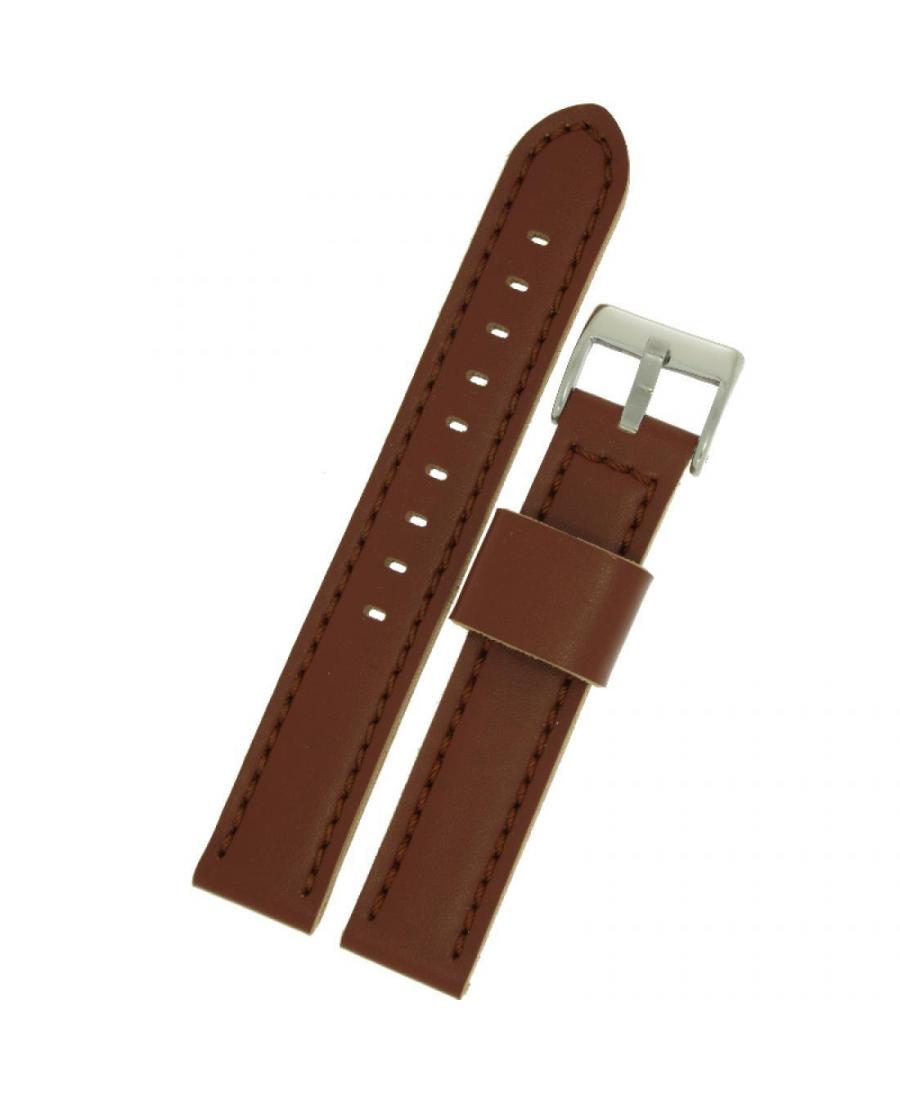 Watch Strap Diloy 415.08.20 Brown 20 mm