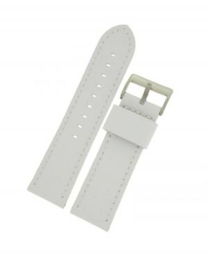 Watch Strap Diloy 415.22.24 White 24 mm