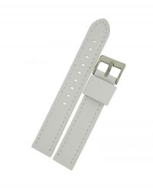 Watch Strap Diloy 415.22.20 White 20 mm