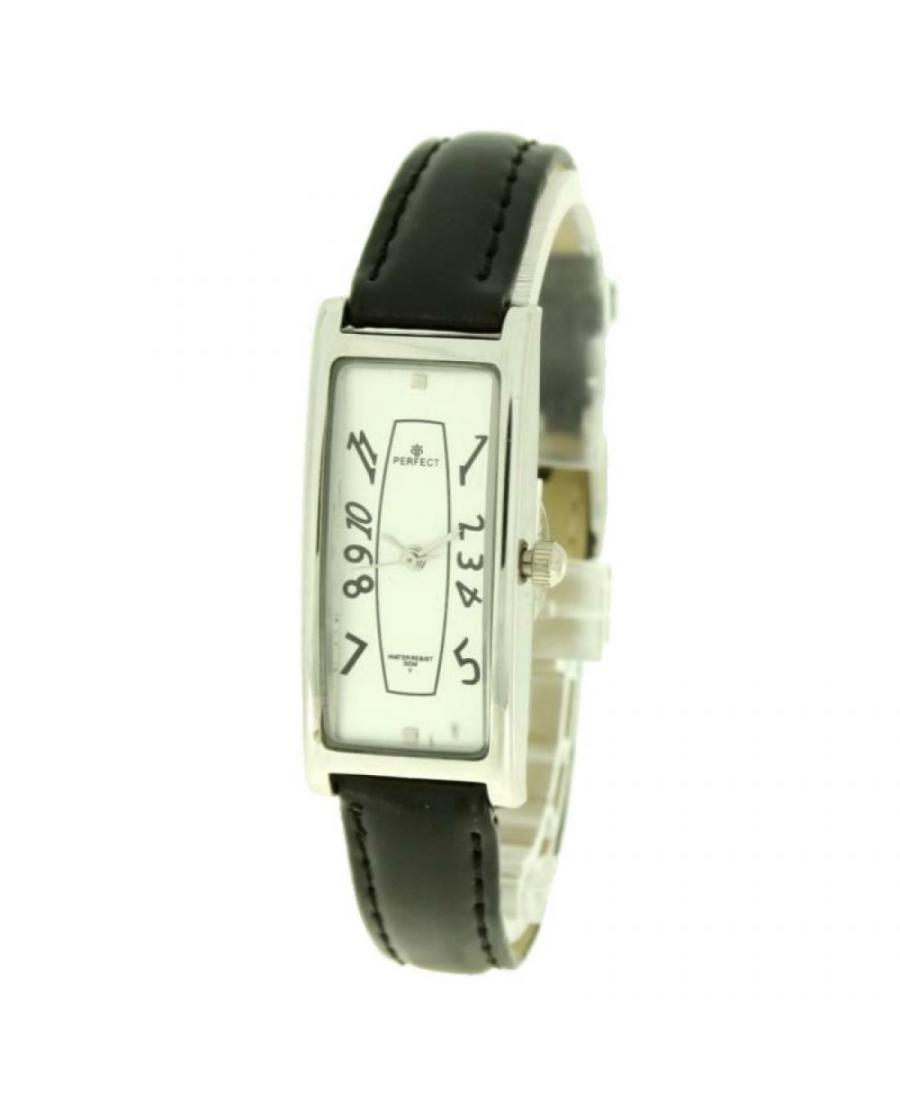 Kobiety Moda klasyczny kwarcowy analogowe Zegarek PERFECT PRF-K01-030 Biały Dial 35mm