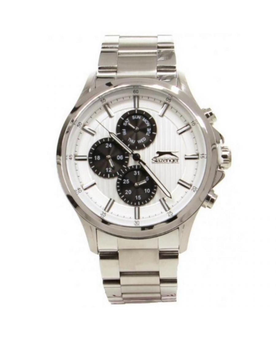 Men Fashion Classic Quartz Watch Slazenger SL.9.6102.2.03 Silver Dial