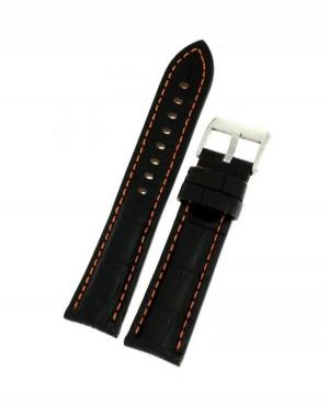 Watch Strap Diloy 395.24.1.12 Black 24 mm image 1