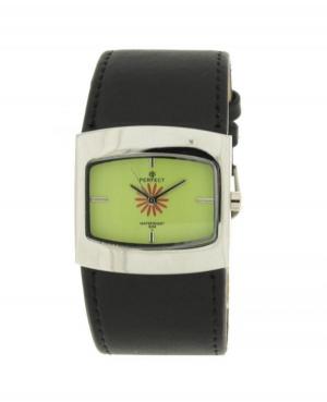 Women Fashion Classic Quartz Watch PERFECT PRF-K05-011 Green Dial 28mm