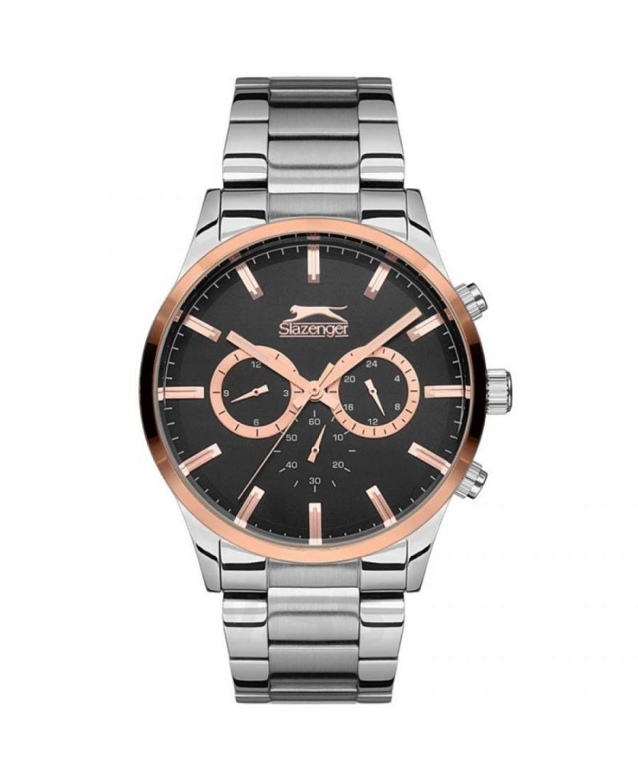 Men Classic Quartz Watch Slazenger SL.9.6184.2.01 Black Dial