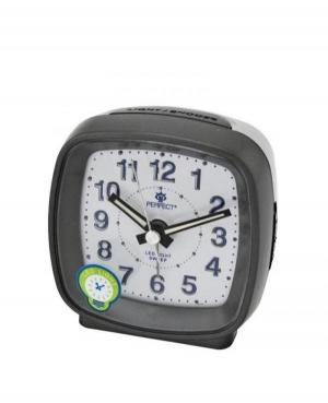 PERFECT SQ816B-SP/TP Alarm clock, Plastic Steel color Plastik Tworzywo Sztuczne Kolor stali