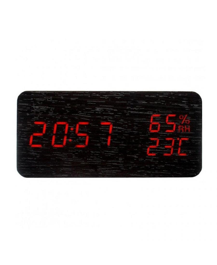 Electric LED Alarm Clock XONIX GHY-016WL/BK/RED Plastic czarny Plastik Tworzywo Sztuczne Czarny