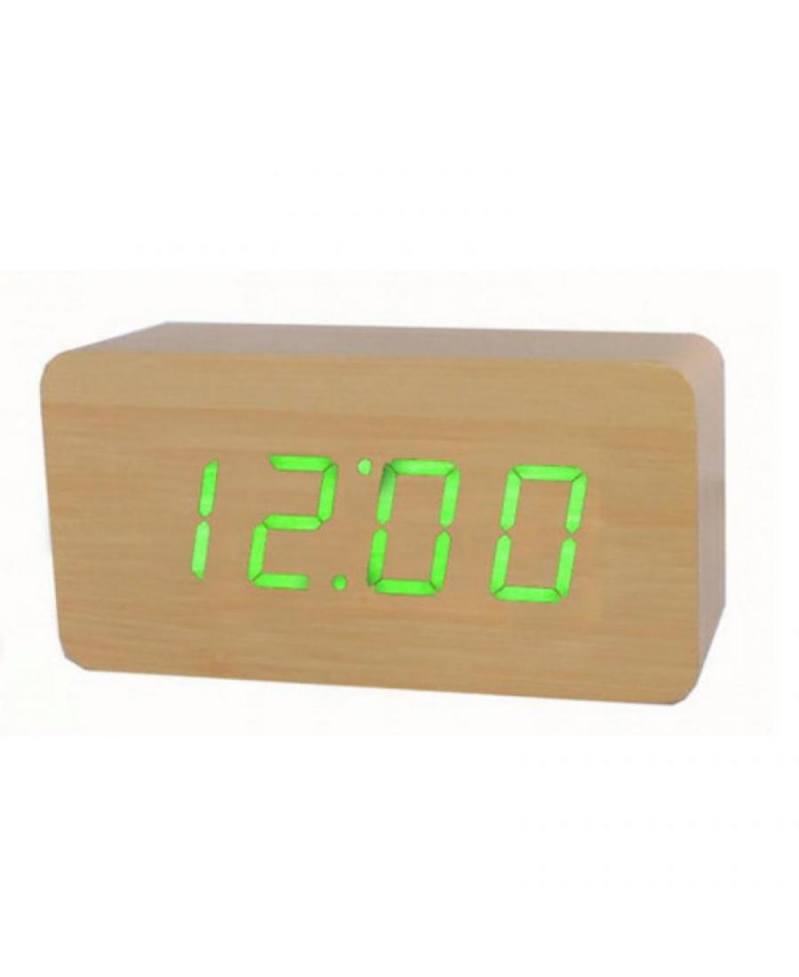 Electric LED Alarm Clock XONIX GHY-015YK/BR/GR Plastic Beech