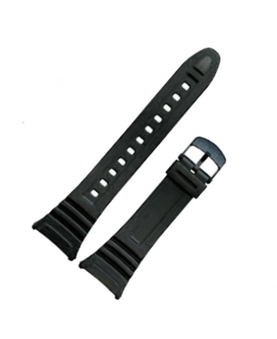 Ремешок для часов CASIO 10076822 Пластик / Резина Чёрный 27 mm