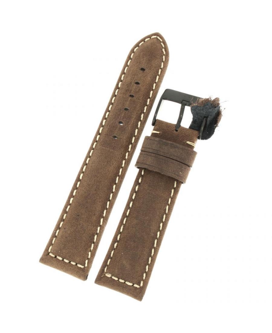 Watch Strap Diloy 397.02.20 Brown 20 mm