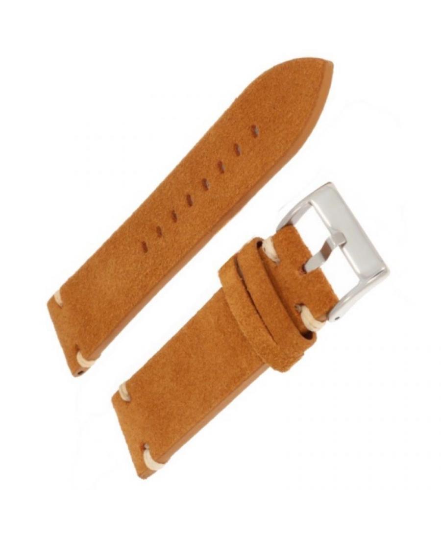 Watch Strap Diloy 417.03.24 Brown 24 mm