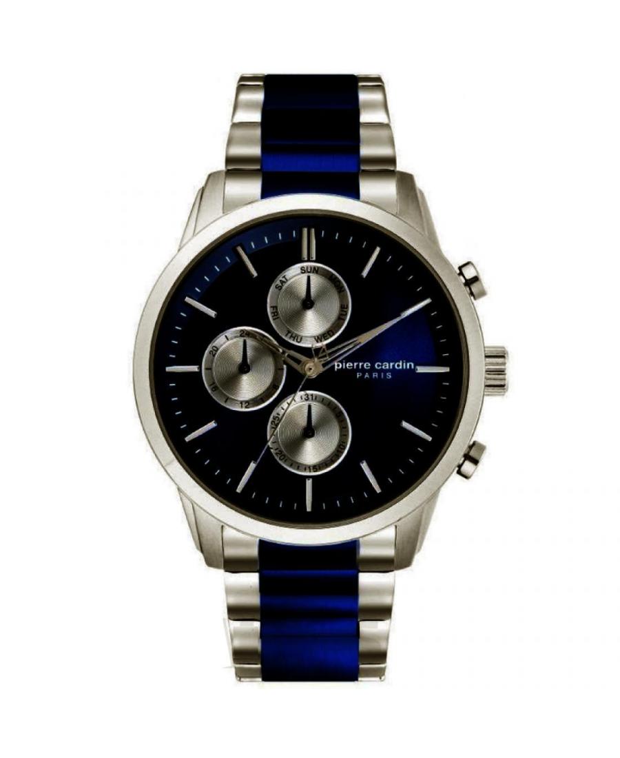 Men Classic Quartz Watch Pierre Cardin A.PC902741F08 Blue Dial