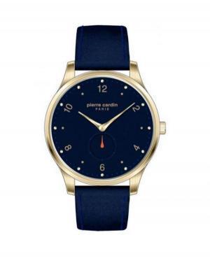 Mężczyźni klasyczny kwarcowy analogowe Zegarek PIERRE CARDIN A.PC902671F205 Niebieska Dial 42mm
