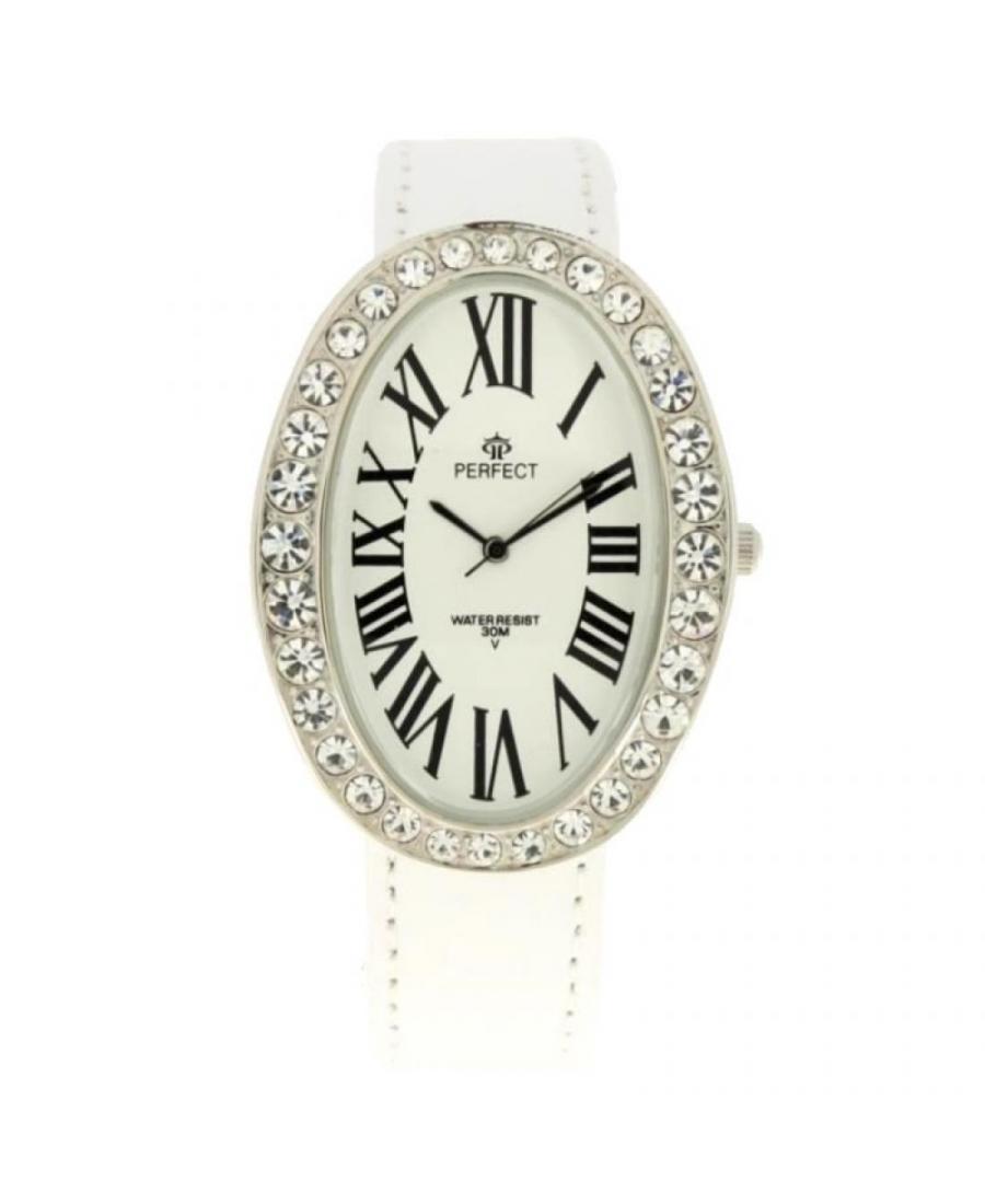 Women Classic Quartz Watch Perfect PRF-K20-032 White Dial