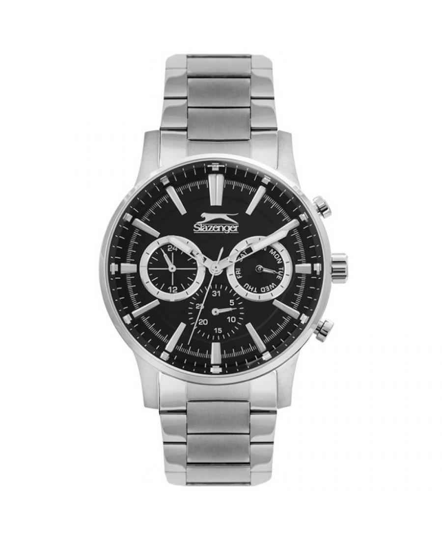 Men Classic Quartz Watch Slazenger SL.9.6212.2.01 Black Dial