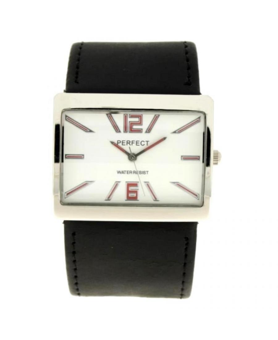 Kobiety klasyczny kwarcowy Zegarek PERFECT PRF-K06-070 Biały Dial 32mm