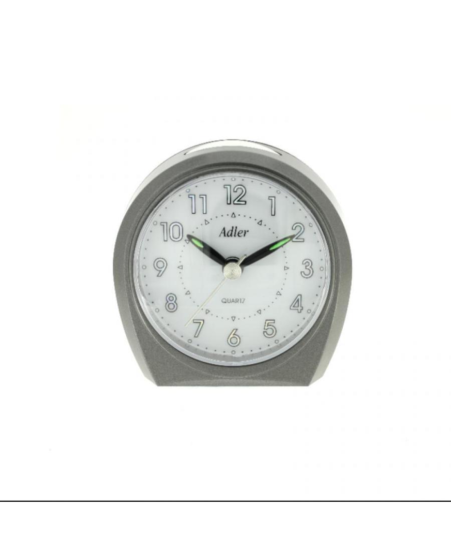 ADLER 40110 GREY alarm clock Plastic Gray Plastik Tworzywo Sztuczne Szary