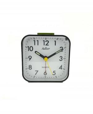 ADLER 40132 BLACK alarm clock Plastic czarny Plastik Tworzywo Sztuczne Czarny