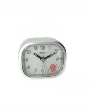 ADLER 40117 SILVER alarm clock Plastic Silver color