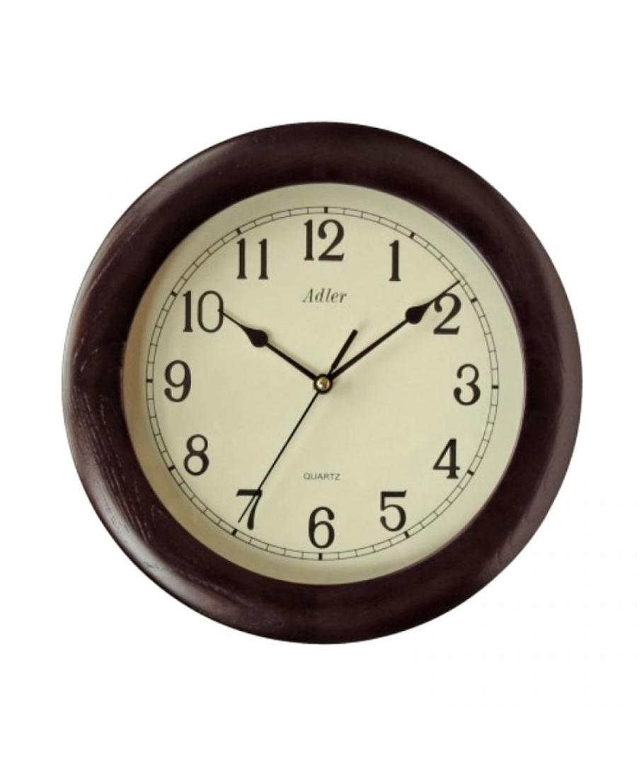 ADLER 21182W Wall clock Wood Walnut