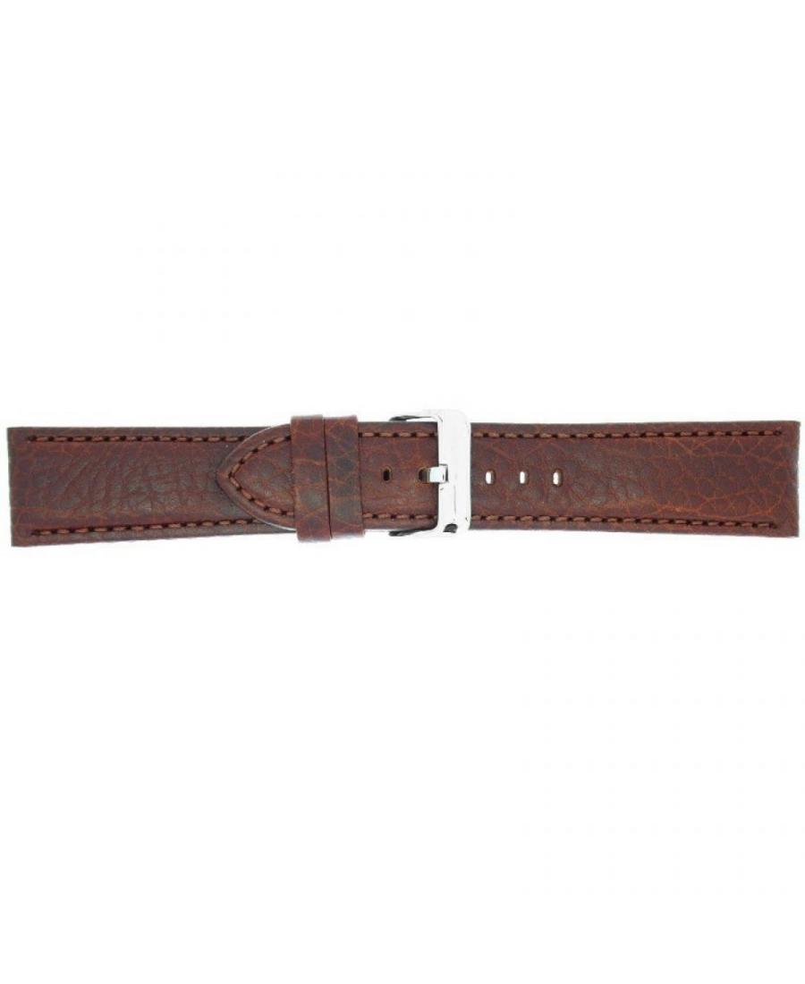 Watch Strap CONDOR Padded Camel Grain Extra Extra Long 665X.02.24.W Brown 24 mm