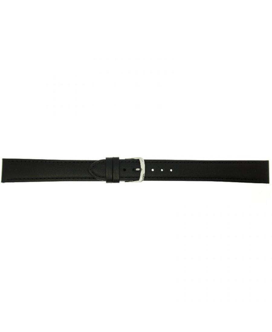 Watch Strap CONDOR Calf Extra Long 371X.01.16.W Skóra czarny Skórzany Czarny 16 mm