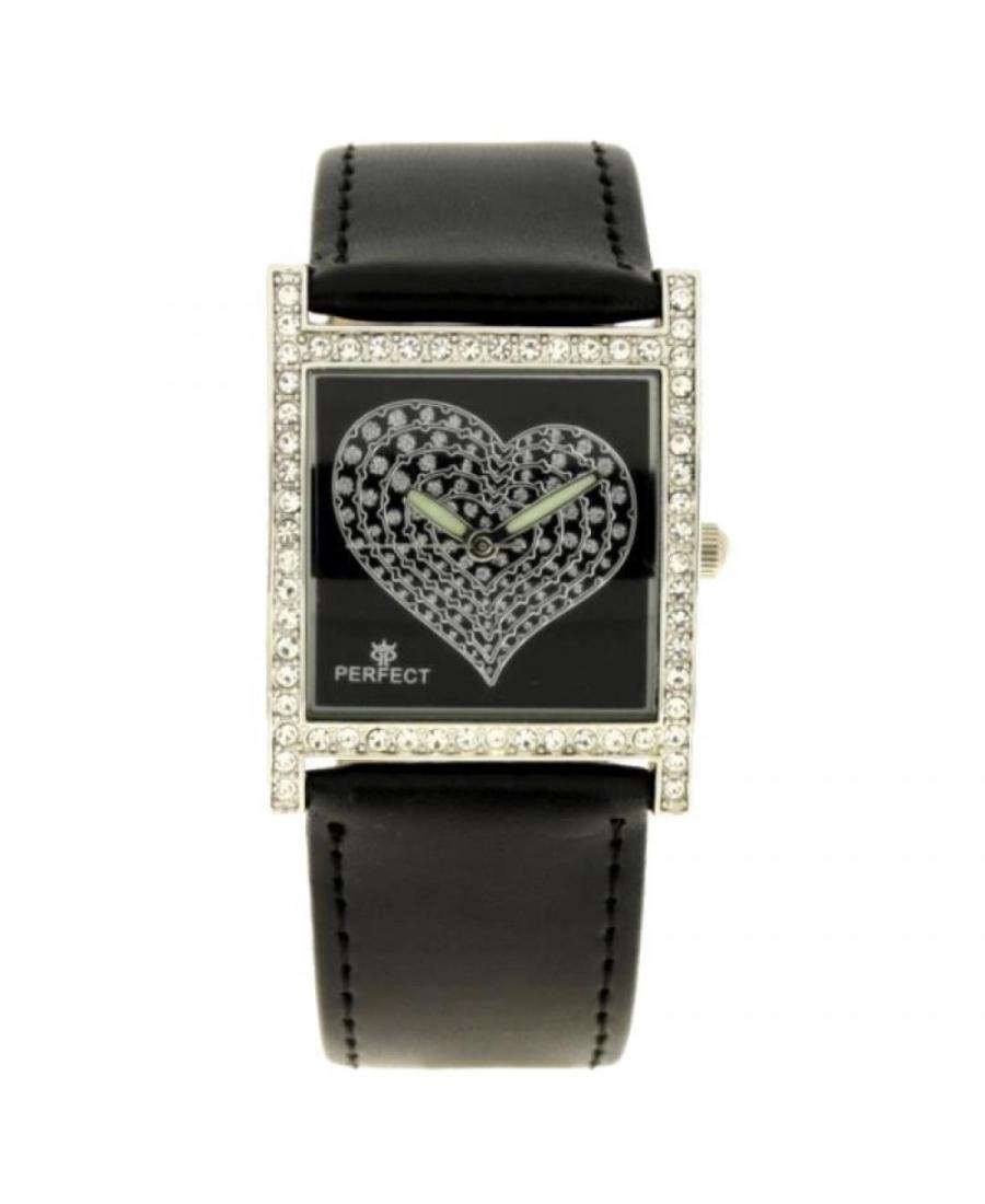 Women Classic Quartz Watch Perfect PRF-K20-036 Black Dial