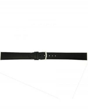 Watch Strap CONDOR Calf Strap 371X.01.18.W Skóra czarny Skórzany Czarny 18 mm