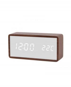 Electric LED Alarm Clock XONIX GHY-010JM/BR/WH Plastic Plastik Tworzywo Sztuczne Brązowy