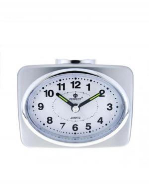 PERFECT 366/SILVER Alarm clock, Plastic Silver color Plastik Tworzywo Sztuczne Kolor srebrny