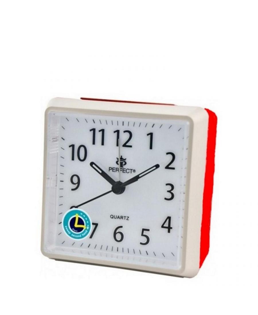PERFECT T1110S/RD Wall clock Plastic Plastik Tworzywo Sztuczne Czerwony
