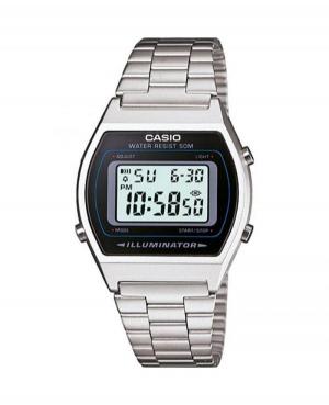 Mężczyźni Funkcjonalny Japonia kwarcowy cyfrowe Zegarek Timer CASIO B640WD-1AVEF Szary Dial 35mm